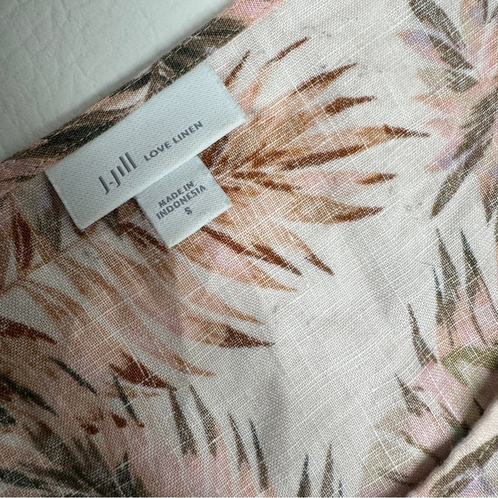 J.Jill love linen long dress size S - Picture 9 of 13